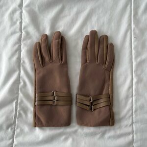 Women’s Faux Leather/Faux Suede Gloves